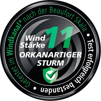 EuroSchirm light trek Ultra Ultraleicht Regenschirm Trek schwarz reflektierend