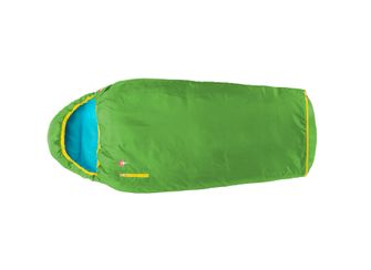 Grüezi-Sack Kids Bunter Grüezi Kinderschlafsack Gecko grün