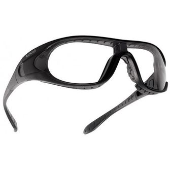 taktické okuliare Bollé Raider čierne číre sklo