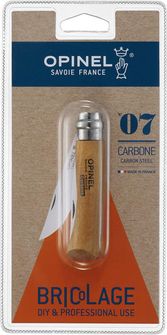 Opinel Klappmesser N°07 Carbon Blister Pack, 17,5cm