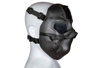 GFC Airsoft Schutzmaske Ghost, schwarz