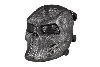 GFC Airsoft taktische Maske Skull, silbern