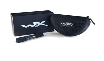 Wiley X Nash polarisierte Brille Black Ops Smoke Grey Mirror