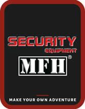 MFH Easy thigh right-side gun holster, schwarz