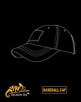Helikon NyCo Rip-Stop taktisches Baseballcap, SnowDrift