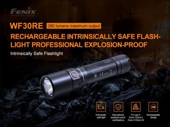 Fenix ​​​​taktische Taschenlampe WF30RE