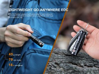 Fenix Mini-Akku-Taschenlampe E09R
