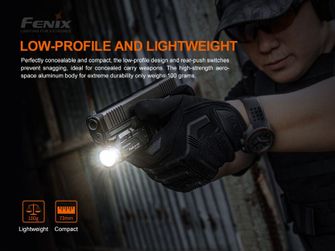 wiederaufladbare Waffen-LED-Lampe Fenix GL19R