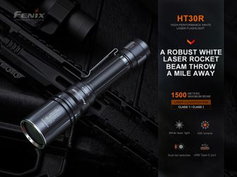 Fenix HT30R Wiederaufladbare Laser-Taschenlampe