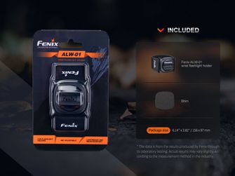 Fenix ​​​​ALW-01 Drehhalterung zum Befestigen von Taschenlampen am Handgelenk