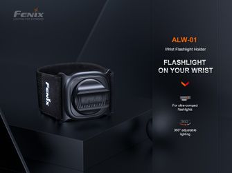 Fenix ​​​​ALW-01 Drehhalterung zum Befestigen von Taschenlampen am Handgelenk