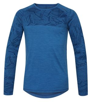Husky Merino Thermounterwäsche Herren Langarm-T-Shirt dunkelblau