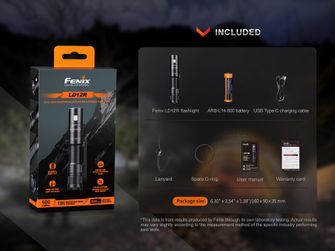 Fenix ​​​​LD12R wiederaufladbare LED-Taschenlampe