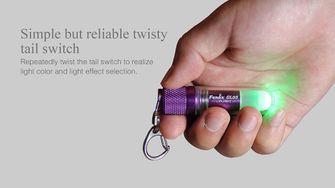 Fenix Minitaschenlampe CL05 violett, 8 Lumen