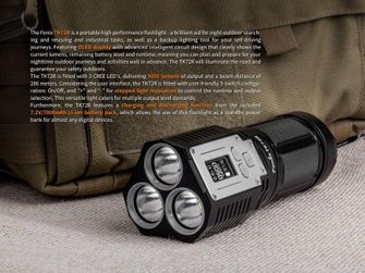 Wiederaufladbare LED-Taschenlampe Fenix TK72R, 9000 Lumen