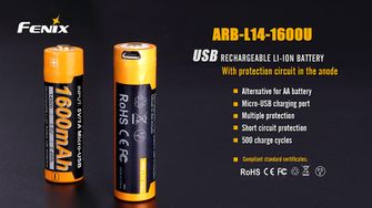 Fenix USB-Akku Fenix ARB-L14-1600U