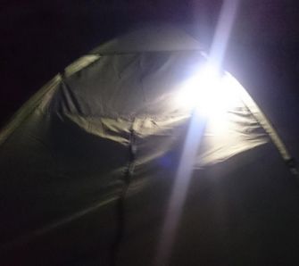 MFH LED-Campinglampe 17 LED wasserdicht