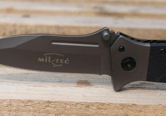 Mil-Tec DA35 Micarta Aufklappmesser 22cm schwarz
