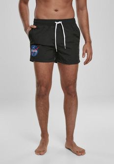 NASA Herren-Badeanzug EMB-Logo, schwarz