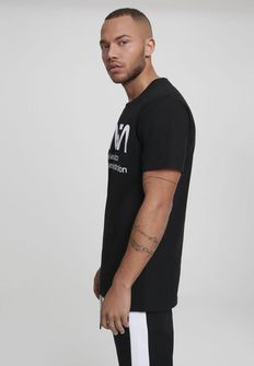 NASA Herren-T-Shirt Wormlogo, schwarz