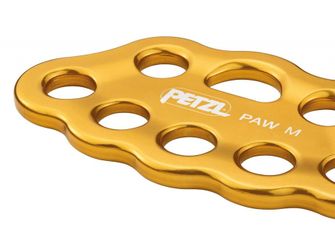 Petzl Paw Ankerplatte 1 Stück, Größe S, gold