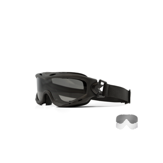 WILEY X SPEAR taktische brille - rauch- + klare gläser / mattschwarzer rahmen