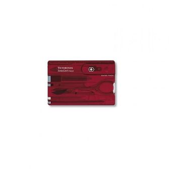 Victorinox SwissCard Multifunktionskarte 10in1 rot