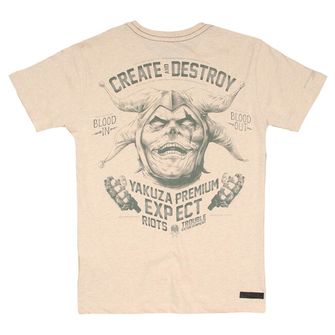 Yakuza Premium Herren T-Shirt 3214, natursand
