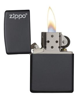 Zippo Benzinfeuerzeug mattschwarz