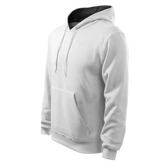 Malfini Hooded Sweatshirt mit Kapuze, weiß, 320g/m2