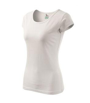 Malfini Damen-T-Shirt Pure, weiß, 150g/m2