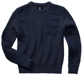 Brandit BW-Pullover für Kinder, marineblau