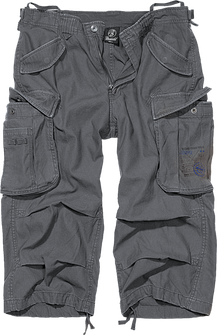 Brandit Industry Vintage 3/4 Shorts, anthrazit