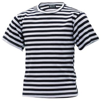 MFH Kinder-T-Shirt Russian Navy kurzarm, weiß-blau
