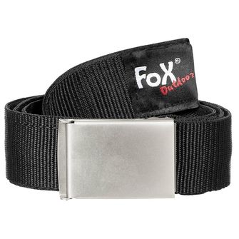 Fox Outdoor Gürtel mit Innenfach, schwarz, ca. 4 cm