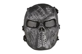 GFC Airsoft taktische Maske Skull, silbern