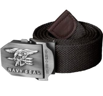 Helikon-Tex Navy Seal Gürtel mit Metallschnalle, schwarz 4cm