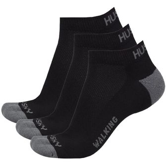 HUSKY Walking-Socken 3er-Pack, schwarz