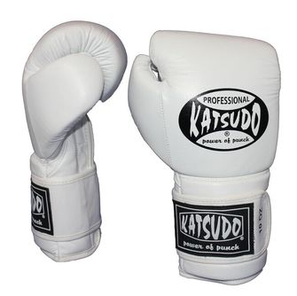 Katsudo Boxhandschuhe Professional II, weiß
