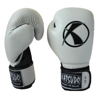 Katsudo Boxhandschuhe Punch, Weiß