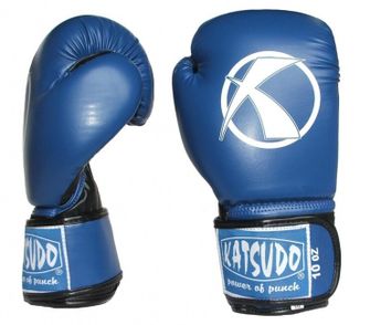 Katsudo Boxhandschuhe Punch, blau