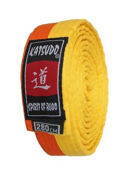 Katsudo Judo Gürtel gelb-orange