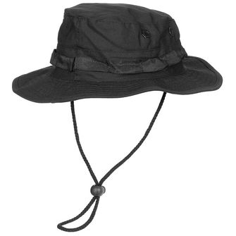 MFH Amerikanischer Hut GI Bush Ripstop mit Kordelzug, schwarz