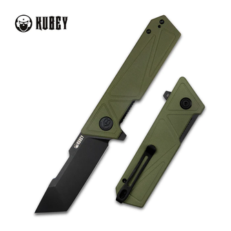 KUBEY Avenger Outdoor-Schließmesser, grün