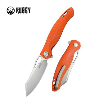 KUBEY-Messer Drake, Stahl AUS 10, orange
