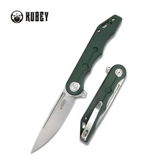 KUBEY Schließmesser Mizo Grün G10