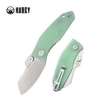 KUBEY Monsterdog Jade Schließmesser
