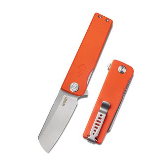 KUBEY Schließmesser Sailor Orange G10