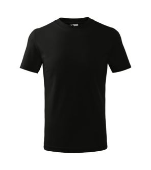 Malfini Basic Kinder-T-Shirt, schwarz