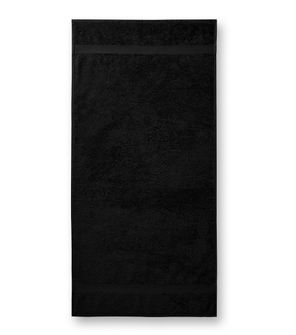 Malfini Terry Towel Baumwoll-Handtuch 50x100cm, schwarz